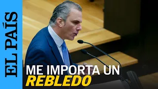 Ortega Smith (VOX), sobre su reprobación en el pleno de Madrid: “Me importa un rebledo” | EL PAÍS