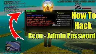 SA MP How To Hack Rcon Password || How To Hack Admin Password | Become To Admin