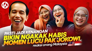 🇮🇩  Kuis Pak Jokowi Lucu Ngakak Habis | 🇲🇾 Malaysia React