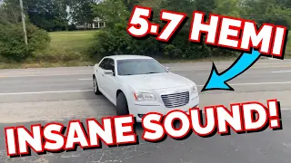 2010 Chrysler 300 C 5.7L HEMI TRUE DUAL EXHAUST w/ STRAIGHT PIPES!