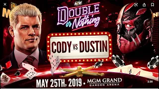 Brother vs Brother Cody vs Dustin aew champion