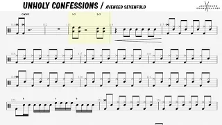 How to Play Unholy Confessions - Avenged Sevefold  🥁