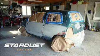 Repaint a CAR at home with STARDUSTCOLORS without being Professional ?! 💥💥