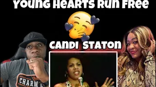 Candi Staton - "Young Hearts Run Free"  Live 1976  (Reaction)