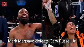 Mark Magsayo vs Gary Russell Jr results