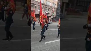 Новосибирск 7 мая 2021 года, репетиция Парада Победы, часть 3