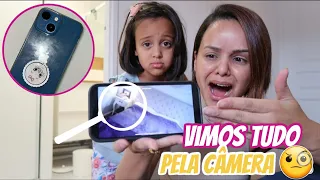 DESCOBRIMOS QUEM ROUBOU O CELULAR DA LARA - Lara e família