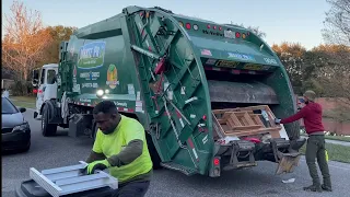 Waste Pro ACX McNeilus Rear Loader Garbage Truck