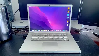 MacBook Pro 2008 running macOS Monterey!