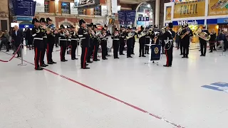 Abba medley by the Royal Logistic Corp Victoria station 2-11-17