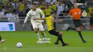 Cristiano Ronaldo with the filthy nutmeg 😂🤯