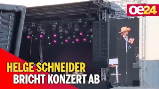 Helge Schneider bricht Konzert in Augsburg ab