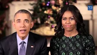 Merry Christmas From The Obamas - 2015