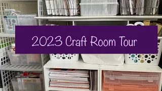 Full Craft Room Tour 2023 With Links