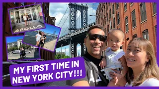 MY FIRST TIME IN NEW YORK CITY!