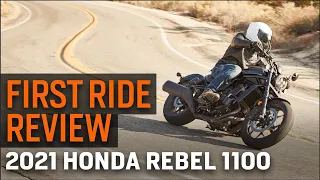 2021 Honda Rebel 1100 First Ride Review