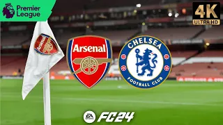 Arsenal vs Chelsea | Premier League | EA FC 24 | PS5™ 4K HD