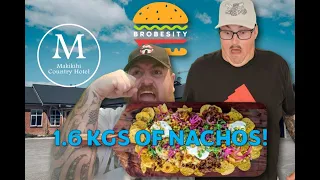 1.6kg of Nacho's per person!! Can we beat 16mins and 32 seconds??!! | Brobesity