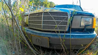 Exploring ABANDONED Car Graveyard Inside Factory Territory