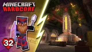 Building a Dwarven Forge Part 2 - Survival Minecraft Hardcore Ep 32