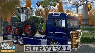 Survival in No Man's Land Ep.152🔹Selling Milk, Lime & Flour. Buying a NEW CLAAS AXION 960 TERRA TRAC