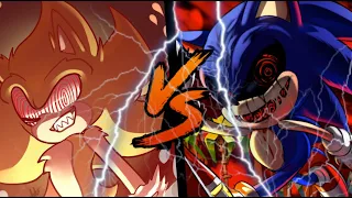 Fleetway Sonic Vs. Sonic EXE | Sprite Battle