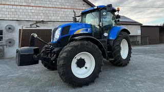 POV DRIVE NEW HOLLAND T6070 WITH GPS NAVIGATION CHCNAV IN POLAND