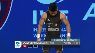 Men’s 62 kg A Session Snatch - 2017 IWF Weightlifting World Championships (WWC)