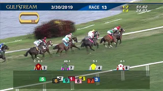 Gulfstream Park March 30, 2019 Race 13