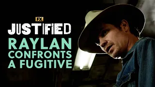 Raylan Confronts a Fugitive - Scene | Justified | FX