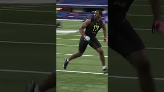 Breece Hall's 2022 Combine In 54 Seconds | The New York Jets | NFL | #shorts