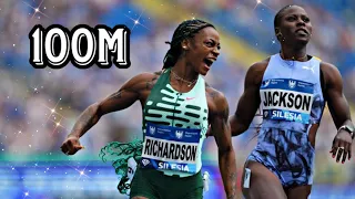 Sha’Carri Richardson vs. Shericka Jackson - Women's 100m - Silesia Diamond League 2023