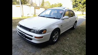 Toyota Corolla Se Limited JDM car Restoration Story