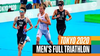 Men's FULL Triathlon 🏊‍♂️🚴‍♂️🏃‍♂️ | Tokyo Replays