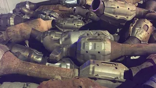 HPD officers find hundreds of catalytic converters after responding to theft call