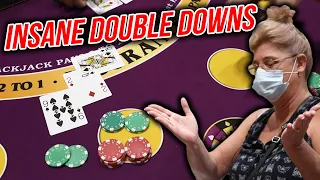 🔥 MEGA DOUBLE 🔥10 Minute Blackjack Challenge - WIN BIG or BUST #60