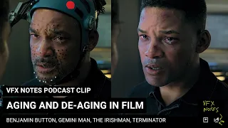 Aging and De-Aging in film - VFX Notes Podcast 📎