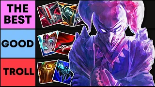 Shaco Build Tier List - Ranking, Explaining & Comparing All Viable & Troll Builds Guide - The Clone