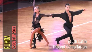 Rumba Compilation = 2023 Waltz of Victory CSKA Cup Youth Latin 1Round