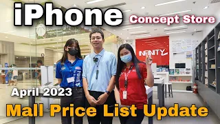 iPhone Mall Price List Update April 2023, iPhone 14 series, iPad series, Apple Watch series