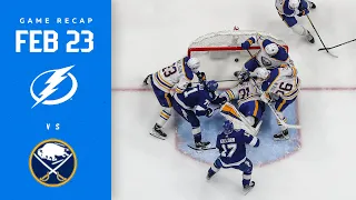 RECAP: Sabres @ Lightning 2/23/23 | BuffaNOOO