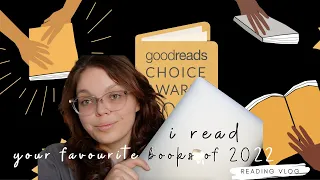 reading your favourite books of 2022 || goodreads choice awards winners 2022