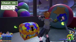 Kingdom Hearts 3 - Toy Box - All Treasure Chest Locations