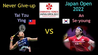 Tai Tzu Ying vs An Se-young - Semifinal - Women Singles - Badminton Japan Open 2022