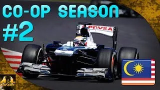 F1 2013 | Co-op Season: Race 2 - Malaysia (Live Commentary w/ RyanL83)