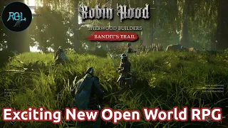 Robin Hood - Sherwood Builders | First Look At A Exciting New Open World RPG | Longplay / Gameplay