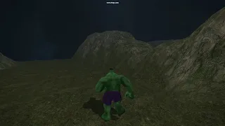 Hulk game made using CopperCube game engine