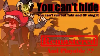 You can't hide - You can't run but Tabi and GF sing it Remaster --  FNF Covers [ NOW PLAYABLE ]