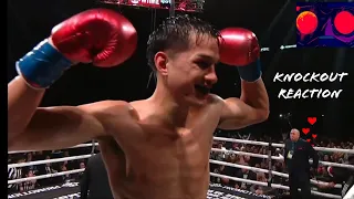 Brandon Figueroa vs Carlos Castro knockout reaction