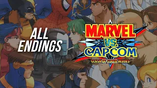 All Endings :: Marvel vs Capcom (Arcade)